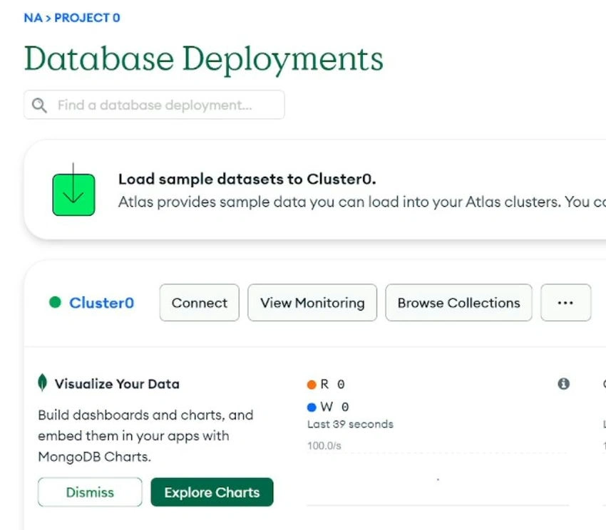 Database deployment