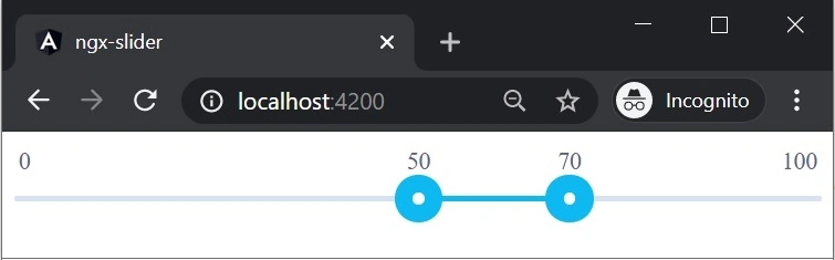 Range slider