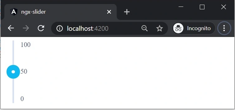 Vertical slider