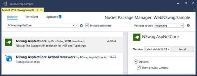 How To Use Nswag With ASP.NET Core And Generate Client Code With Nswag Studio