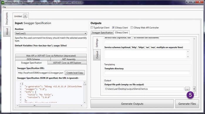 How To Use Nswag With ASP.NET Core And Generate Client Code With Nswag Studio