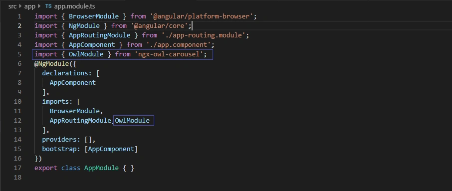 How To Use Owl Carousel In Angular 8