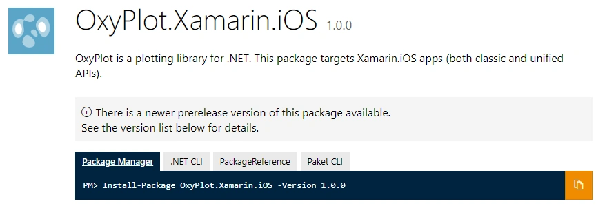 How To Use Oxyplot Chart In Xamarin iOS