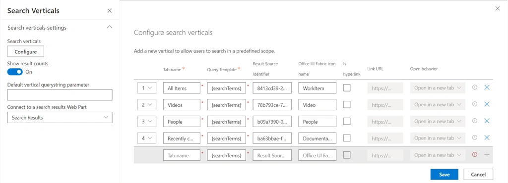 How To Use PnP Search Filters And Search Vertical Webpart