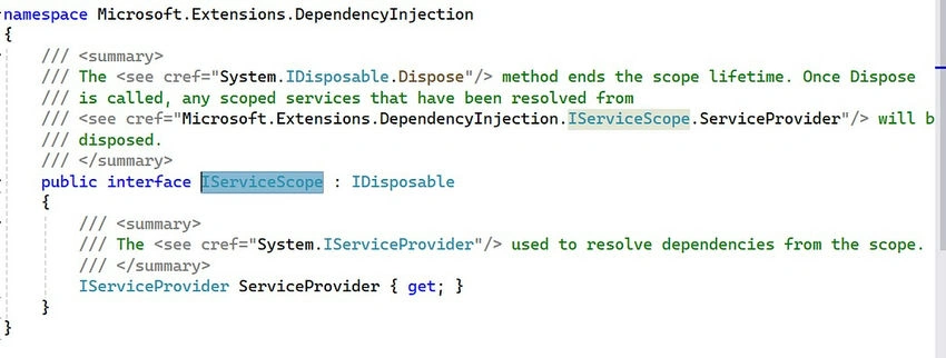 IServiceProvider