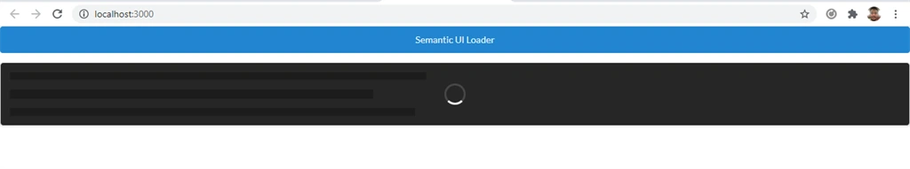 How To Use Semantic UI Loader And Stepper In ReactJS