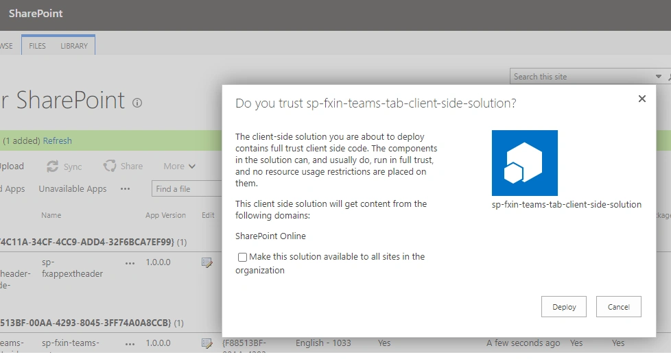 How To Use SharePoint Framework (SPFx) In Teams To Build An App