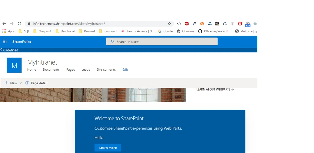 How To Use SharePoint Framework (SPFx) In Teams To Build An App