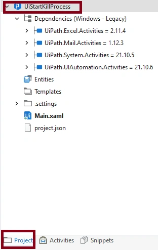 How To Use Start/Kill Process Activity In UiPath Using UiPath Studio