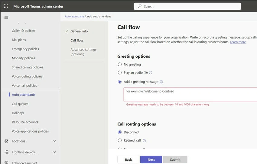 Call routing