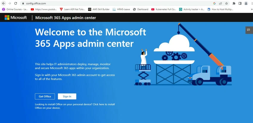 Admin panel