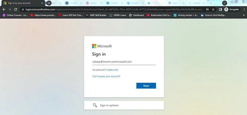 Sign In