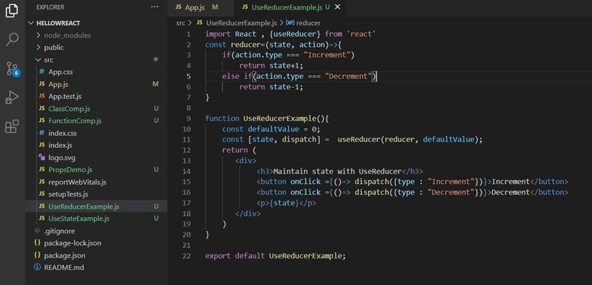 How To Use useReducer Hook In ReactJS