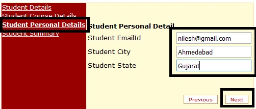 Personal Details