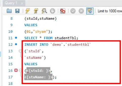 MySQL Workbench
