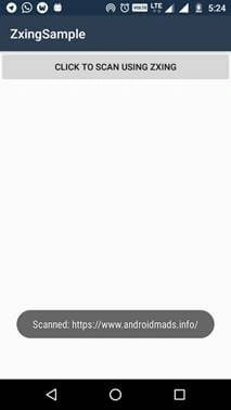 How To Use Zxing Intent Integrator In Xamarin.Android