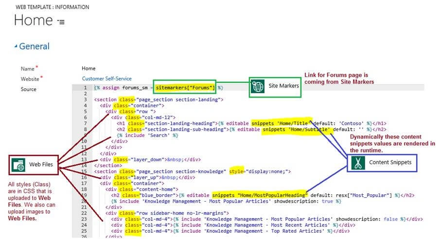 Sample Web Template