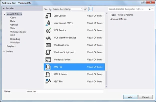 XSD in C#