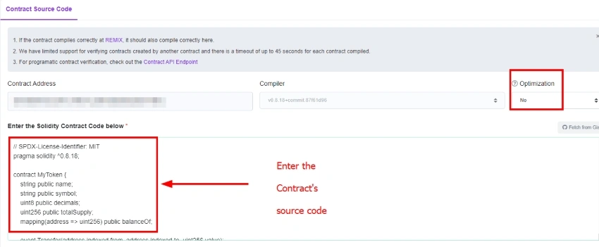 Contract Code