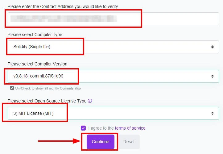 Solidity Compiler Information