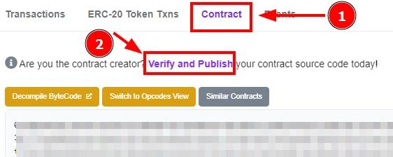 Verify and Publish