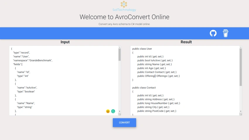 How to work with Avro data type in .NET environment