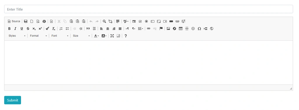 How To Work With Text Editor In Angular 8 Application
