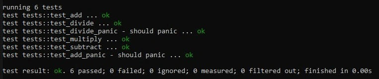 Test-result