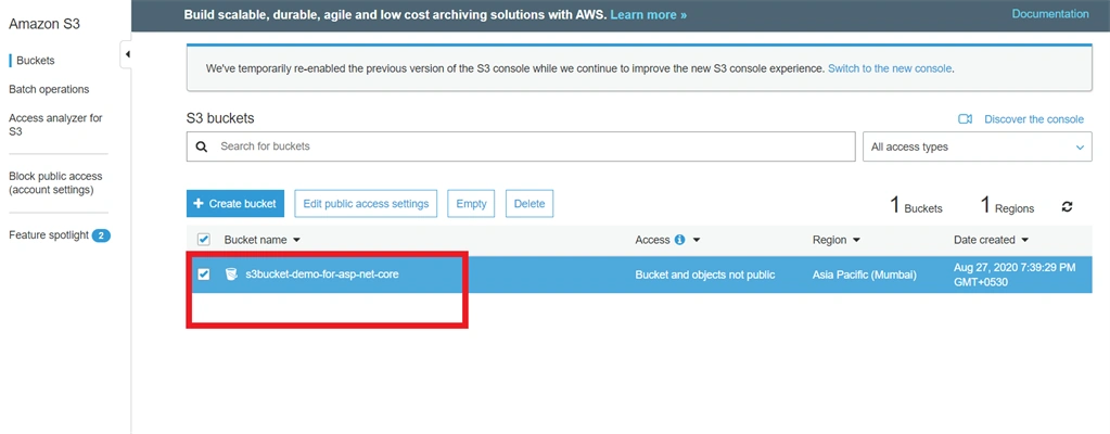 How To Upload Any Files On Amazon Simple Storage Service (AWS S3) In ASP.NET Core Project