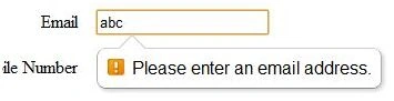 Type email