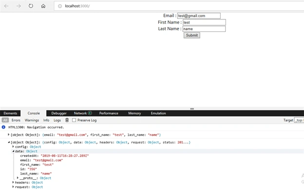 HTTP and React