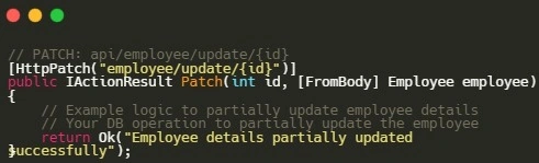 PATCH request