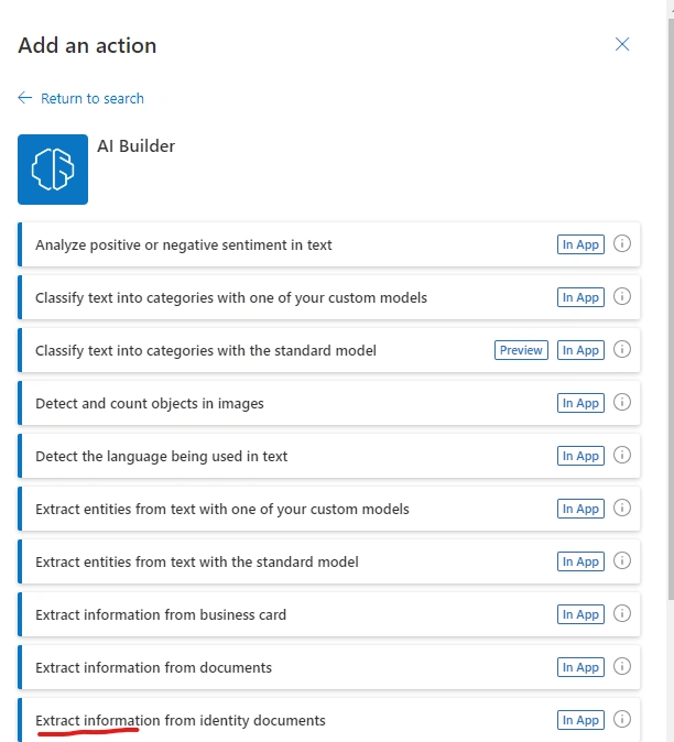 Add action
