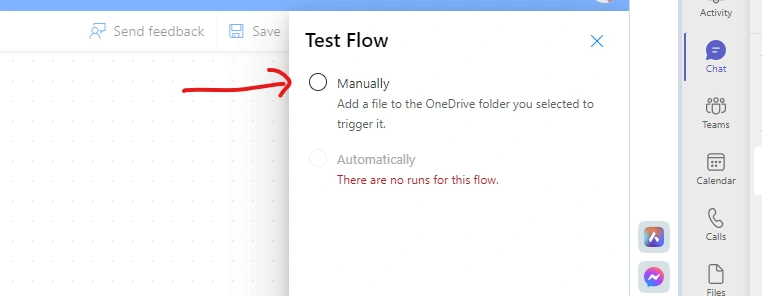 Test flow