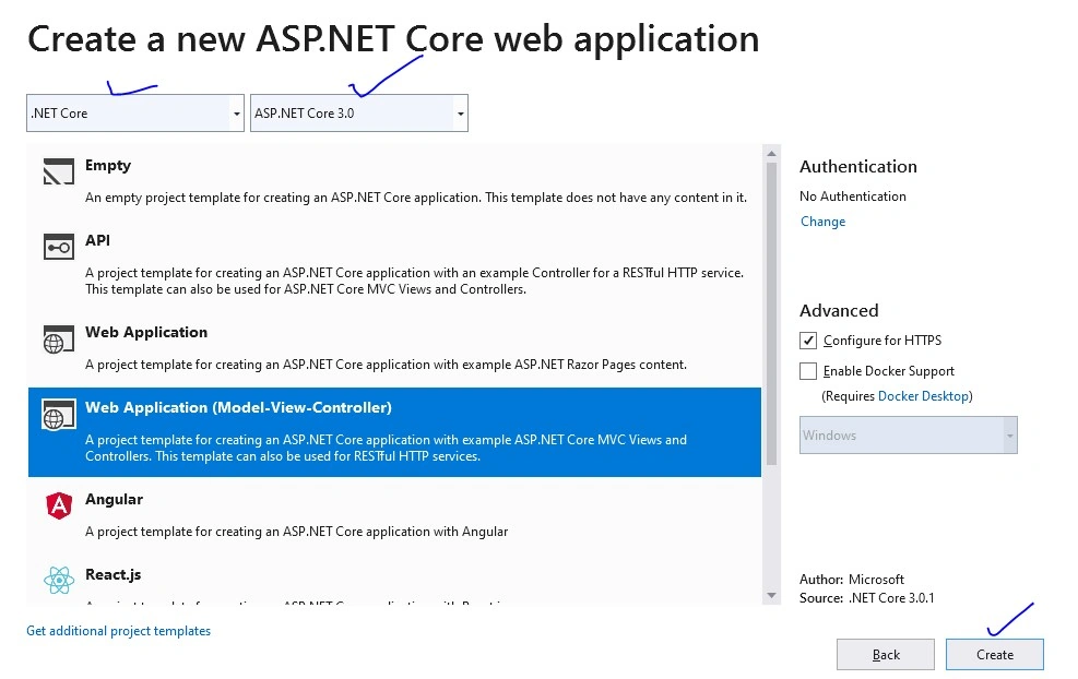 Identity-Based Authentication In .NET Core 3.0 Using In-Memory Database