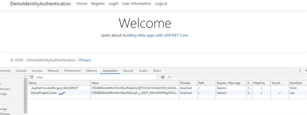Identity-Based Authentication In .NET Core 3.0 Using In-Memory Database