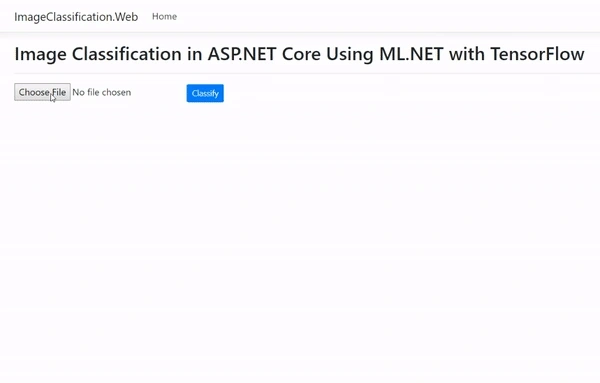 Image Classification In ASP.NET Core Using ML.NET