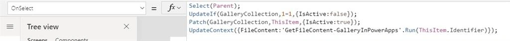 Image Gallery In PowerApps