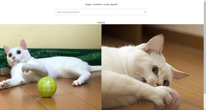 Image Generation using Open AI Image Creation API in Angular