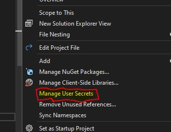 Implement AWS Secrets Manager in Asp.Net Core