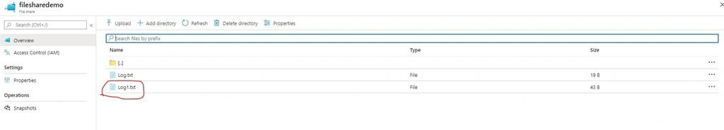 Implement Azure File Storage Using ASP.NET Core Console Application