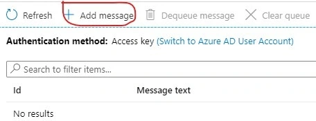 Add message