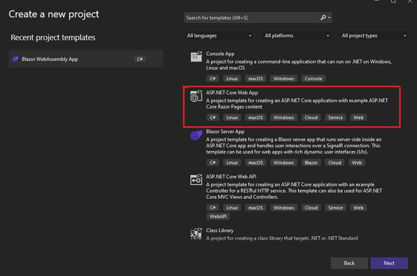 Implement Cascading Dropdown in Asp.Net Core MVC Application using inMemory DB