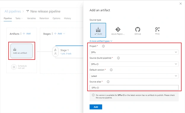 Implement CI/CD For SharePoint Framework
