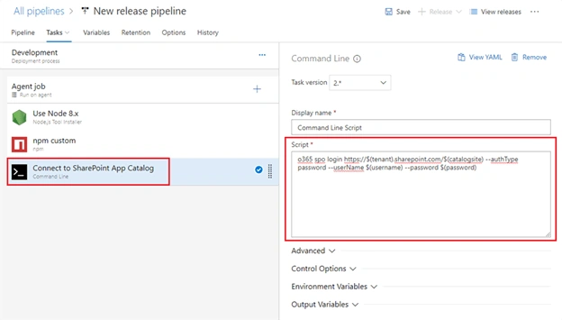 Implement CI/CD For SharePoint Framework