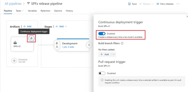 Implement CI/CD For SharePoint Framework