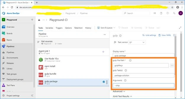 Implement Continuous Integration (CI) In SharePoint Framework Using Azure DevOps