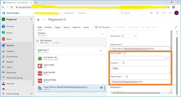 Implement Continuous Integration (CI) In SharePoint Framework Using Azure DevOps