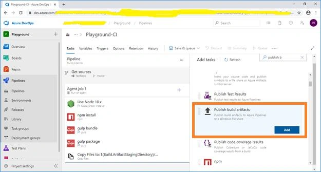 Implement Continuous Integration (CI) In SharePoint Framework Using Azure DevOps