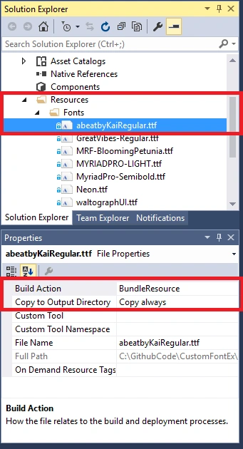 Build Action